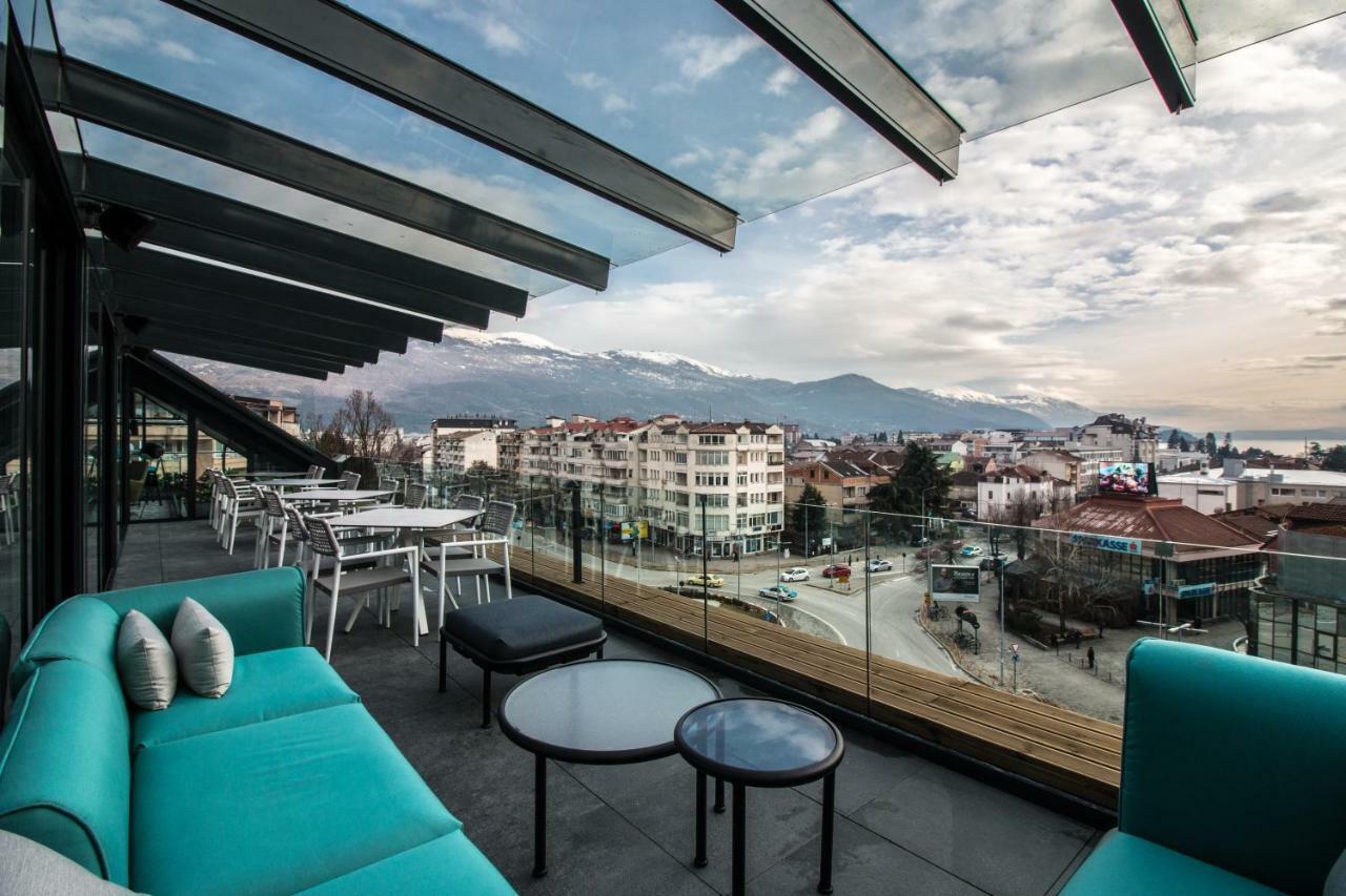 Sky Corner Hotel Ohrid Exterior foto